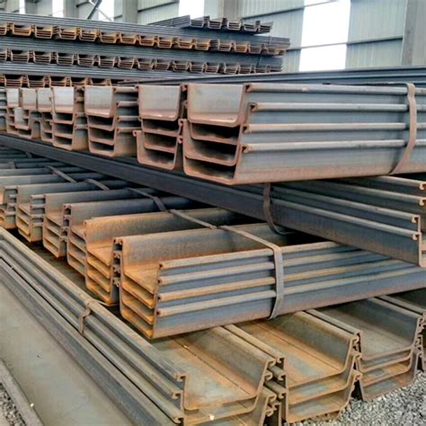 400X100X10 5mm Type 2 Hot Rolled U Type Steel Sheet Pile For