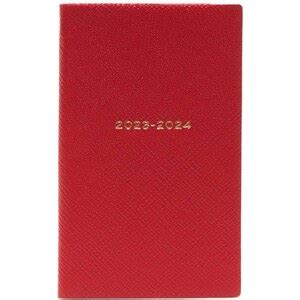 Smythson 2023 2024 Panama Weekly Diary Red GLAMI Hu