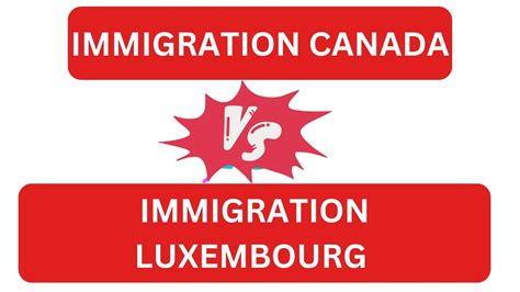 La Verite Cach E Oublie Le Canada Et Immigre Au Luxembourg Youtube