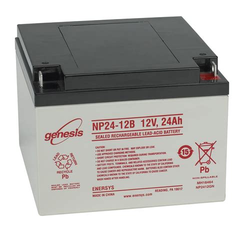 Enersys Genesis Np Tfr Sealed Lead Battery V Ah Osi Batteries