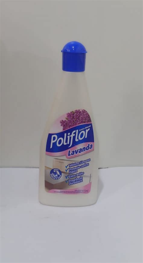 Poliflor Lustra Móveis lavanda 200 ml MIXTURADAO