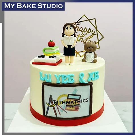 Teacher Cake Mybakestudio