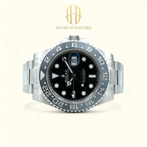 Rolex Gmt Master Ii Bruce Wayne Oyster 126710grnr House Of Watches