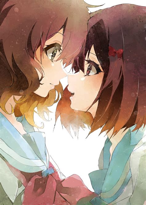 Oumae Kumiko And Hisaishi Kanade Hibike Euphonium And 1 More Drawn