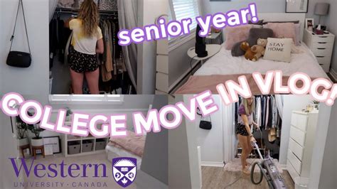 COLLEGE MOVE IN VLOG 2020 Western University YouTube