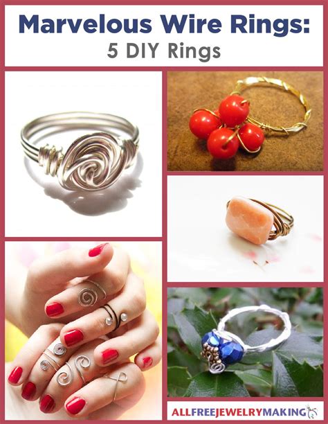 Marvelous Wire Rings 5 Diy Rings