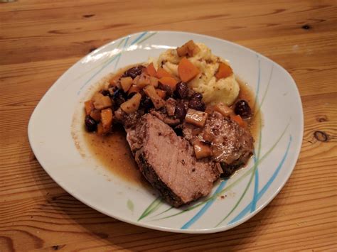 Braten Mit Pflaumen Malzbier So E Von Carmy Chefkoch De