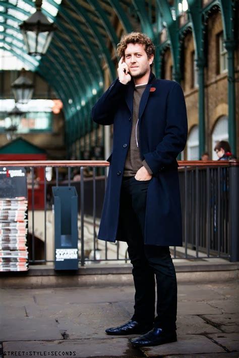 Sale Navy Overcoat Mens Style In Stock