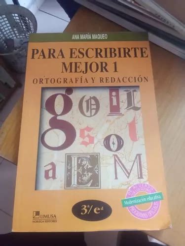 Para Escribirte Mejor 1 Ana María Maqueo Cuotas sin interés