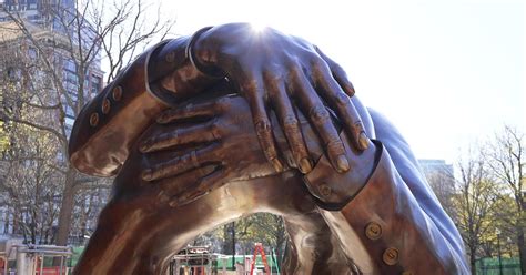 Embrace Memorial Honoring Dr Martin Luther King Jr And Coretta Scott