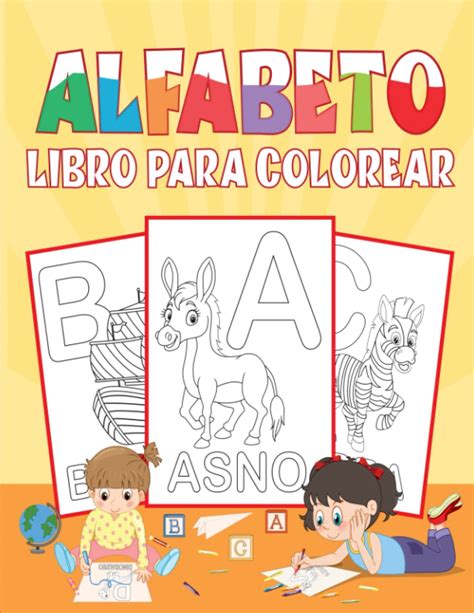 Buy Alfabeto Libro Para Colorear Colorea y aprende el alfabeto español