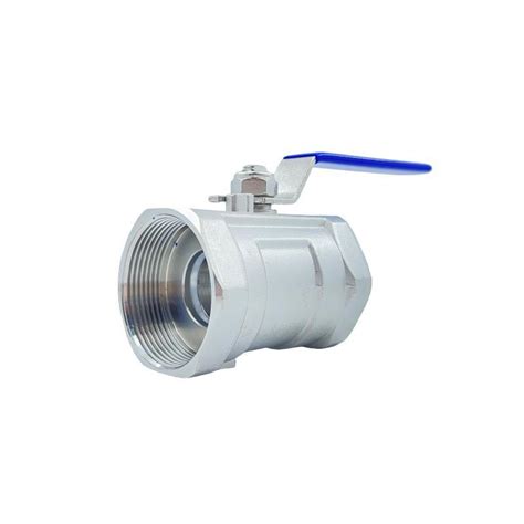 1000 Wog 201 304 316 Stainless Steel Female Threaded 1PC Ball Valves