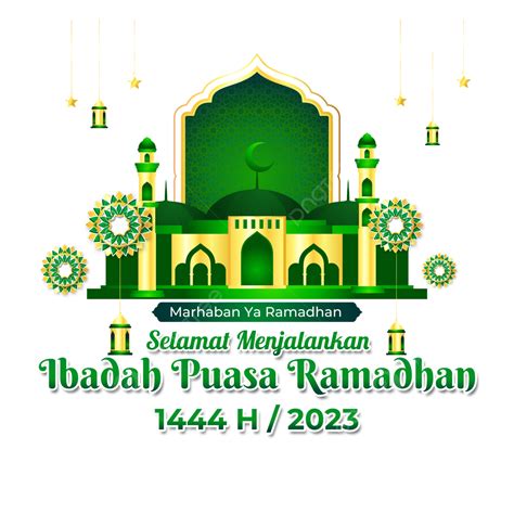 Ramadan Greeting Card 2023 With Text Happy Fasting 1444 H Ramadan 2023