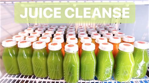 3 Day Juice Cleanse For Detoxing And Weight Loss Youtube