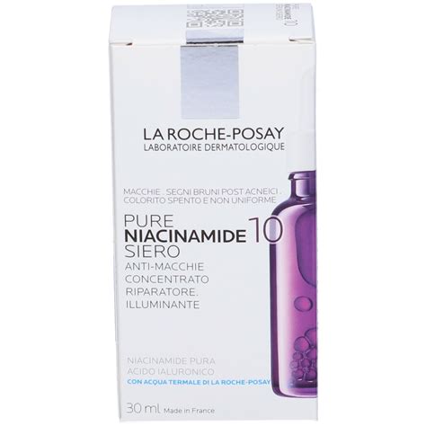 La Roche Posay Pure Niacinamide Siero Concentrato Anti Macchie Ml