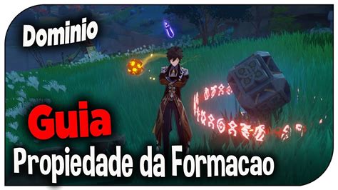 Como Liberar O Dominio Propiedade Da Formacao Em Inazuma Genshin Impact Youtube