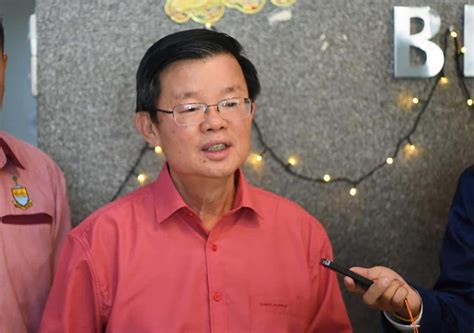 Penang Will Pursue The George Town Butterworth Lrt Link Says Penang Cm Buletin Mutiara