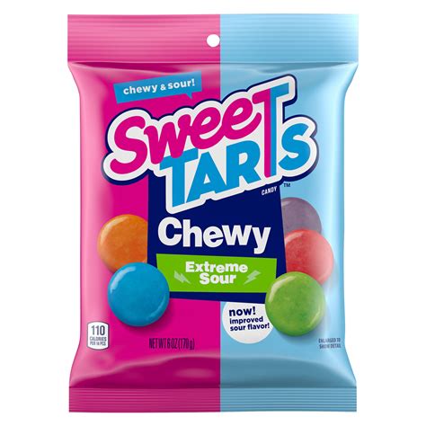 Sweetarts Extreme Sour Chewy Candy 6oz Delivered In As Fast As 15