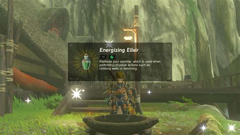 Zelda Breath Of The Wild All Monster Elixir Recipes Cheat Code Central