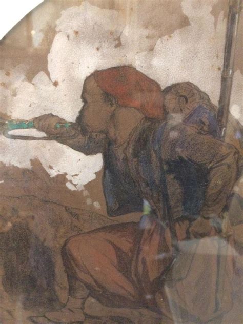 Proantic: Jules Didier,aquarelle Datée 1856