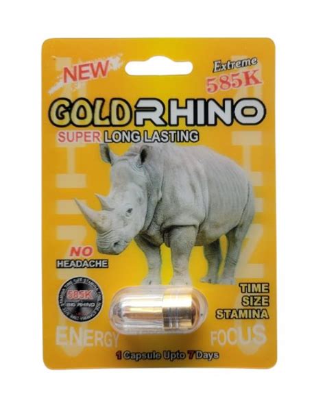 Gold Rhino Extreme 585K Pill Visible Deals