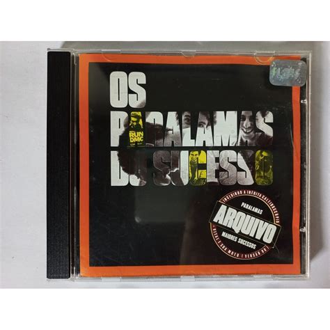 Cd Paralamas Do Sucesso Arquivo Maiores Sucessos Original