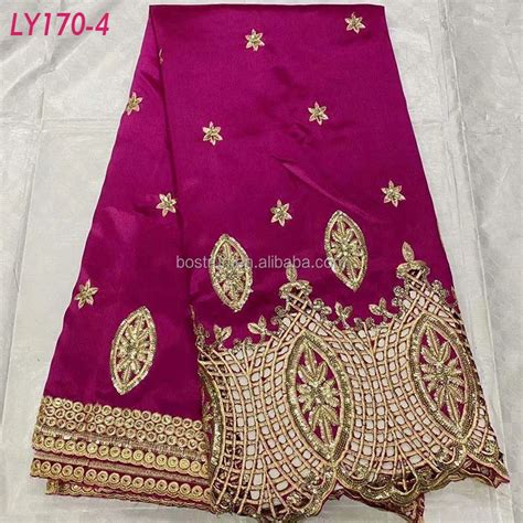 Buy Ly African George Lace Fabric With Shirt Sequins Indian Wedding