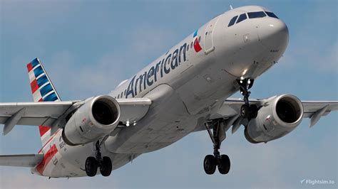 American Airlines Pack Wcabin Fenix A320 V2 8k 4k For