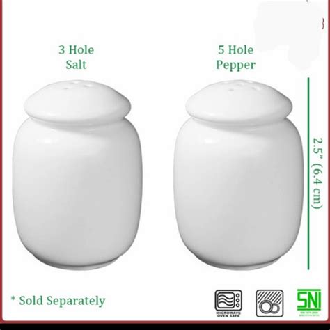 Jual Salt Pepper Shaker Tempat Garam Merica Keramik A