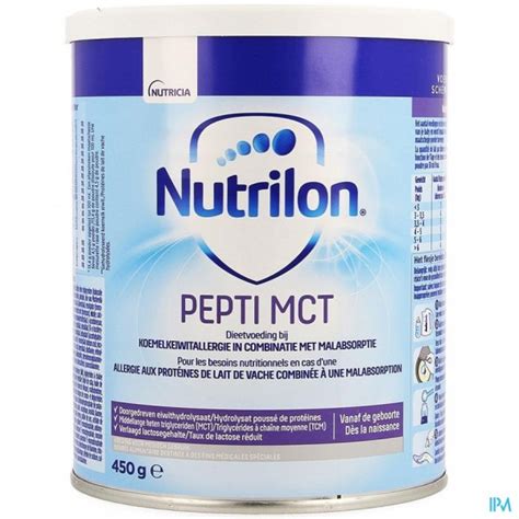 NUTRILON PEPTI MCT PDR BLIK 450G | Apotheek Thiels