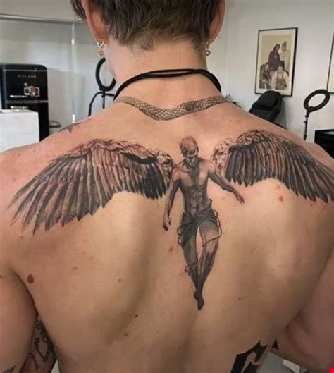 Back Tattoo Men Tattoo Angel Tattoo Artofit