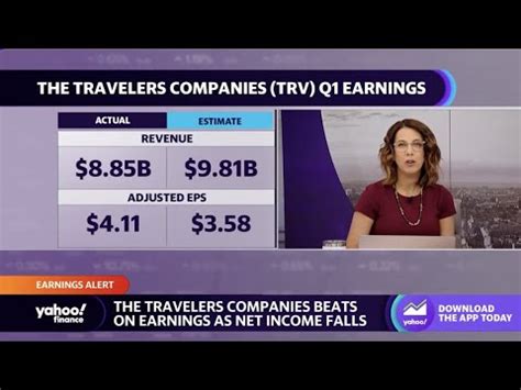travelers companies stock rises   earnings beat youtube