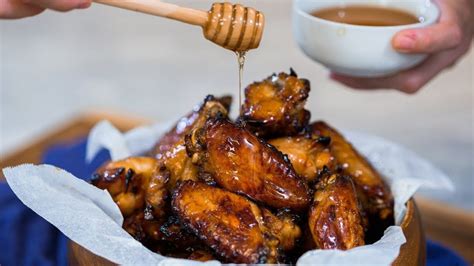 Honey Glazed Chicken Wings Recipe Youtube Honey Glazed Chicken