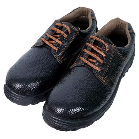 Buy Fortune Express Steel Toe Black PVC Safety Shoe Size 8 Online In