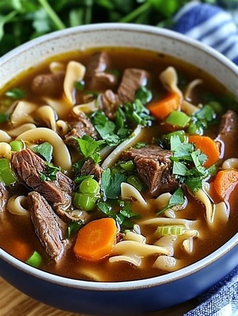 Beef Noodle Soup Lady Recipes