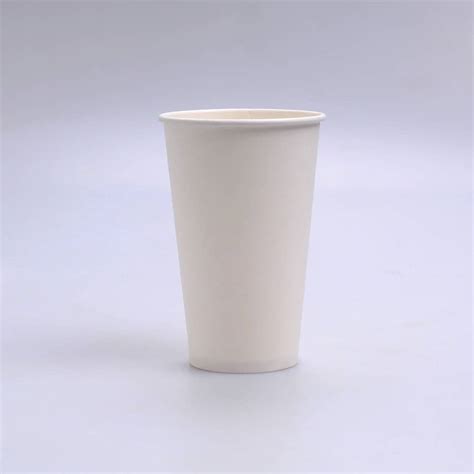 Vaso Blanco De Papel 16 Oz Bebida Caliente Conver 50 Pz Arerofast