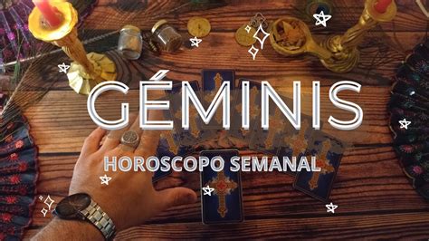 GÉminis Horoscopo Semanal Canalizacion💜 Amor 💙tarot Youtube