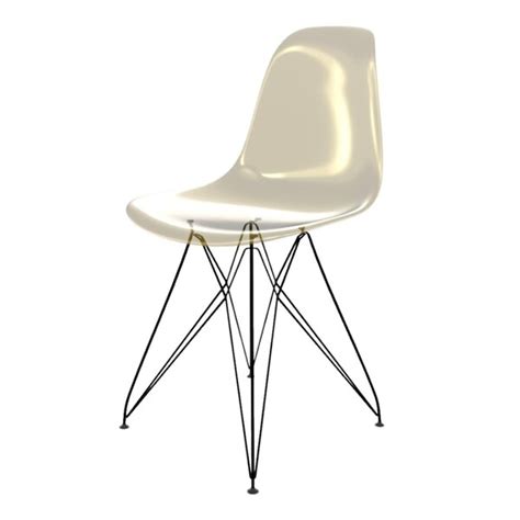 Cadeira Para Sala De Estar Eames Pc Eiffel Âmbar Leroy Merlin