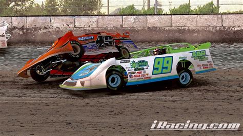 Iracing Dirt Limited Late Models At Fairbury Youtube