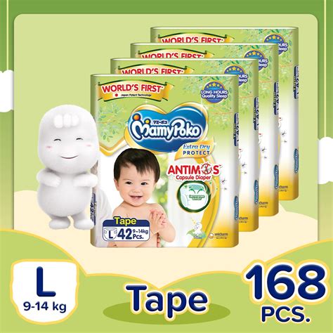 Mamypoko Extra Dry Tape Protect Antimos Large S Pack Of Shopee