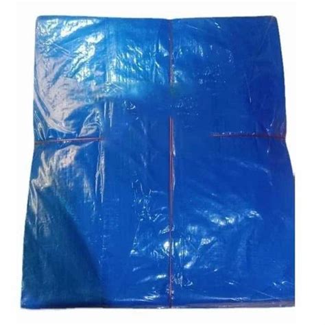 Woven Gsm Blue Pe Laminated Hdpe Tarpaulin At Rs Sq Ft In Contai