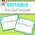 Editable Task Card Templates Bkb Resources For Task Card In Task Card