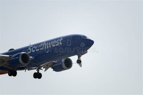 Southwest Airlines Passenger Plane Editorial Photography Image Of Flight Transportation