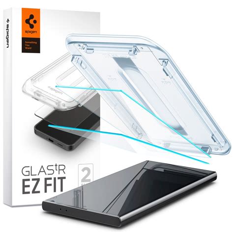 Kj P Spigen Samsung Galaxy S Ultra Screen Protector Glas Tr Ez Fit