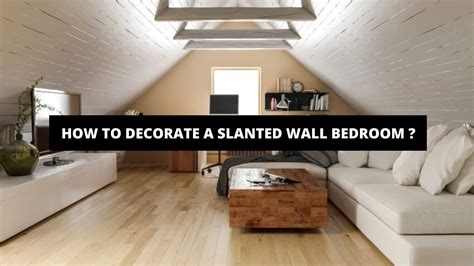 decorate  slanted wall bedroom  trendy art