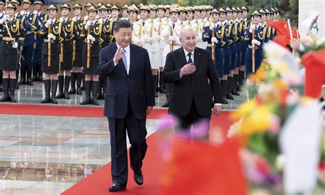 Xi Holds Talks With Tebboune Pledges To Enhance Bilateral Relations