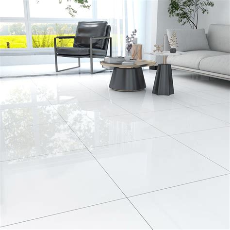 White Porcelain Floor