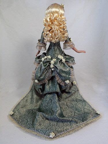 Dalila S Victorian Gown Back Victorian Gown Victorian Dolls Victorian