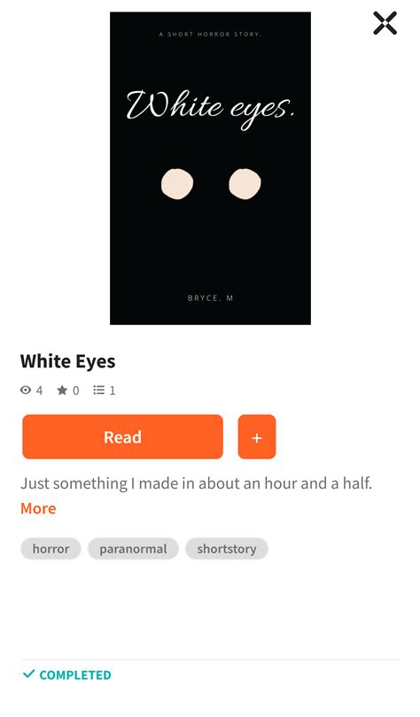 White Eyes | Scrolller