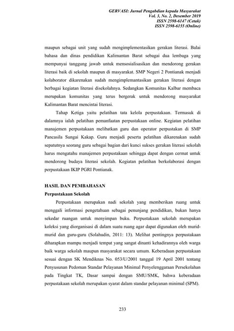 Penguatan Literasi Di Sekolah Dasar Pptx Pdf